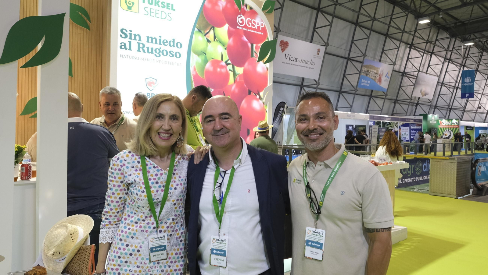 Imágenes del primer día de Infoagro Exhibition en Aguadulce