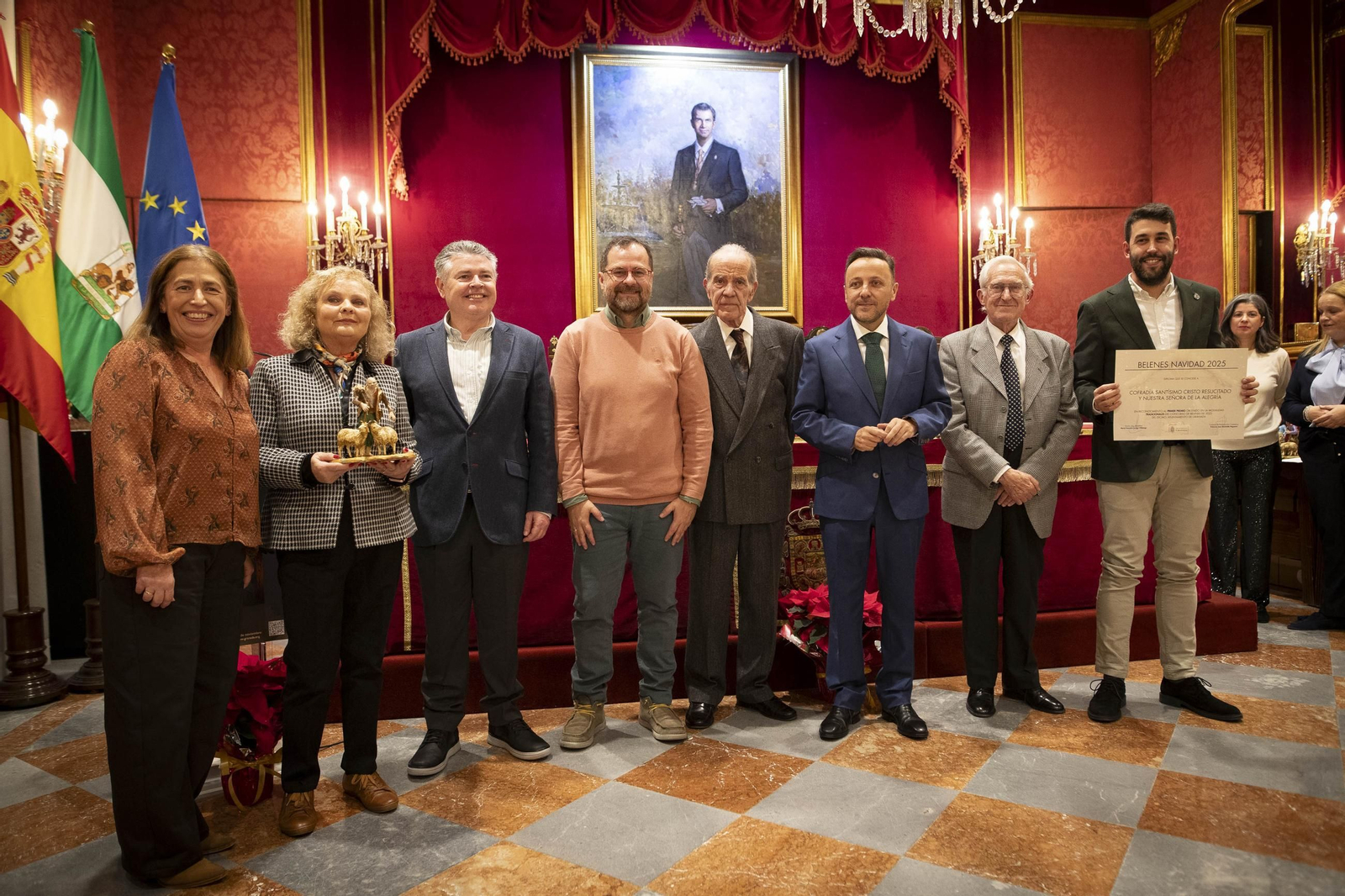 Fotos: así han sido galardonados los ganadores del Concurso Municipal de Belenes 2025 en Granada