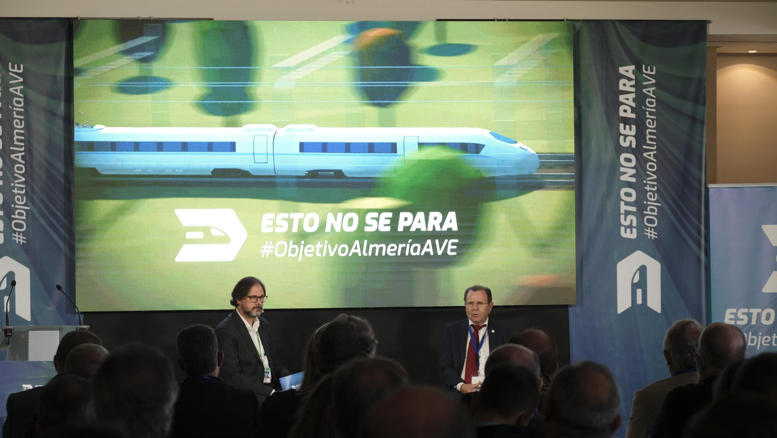Fotogalería acto reivindicación del AVE en Vera. Almería
