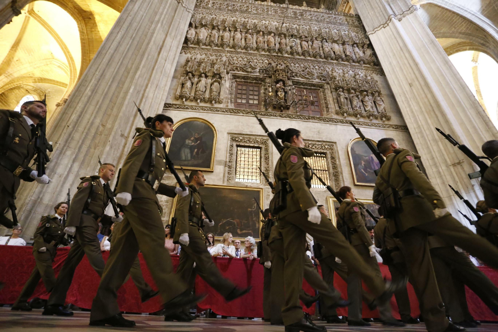 Celebración de la festividad de San Fernando en la Catedral de Sevilla