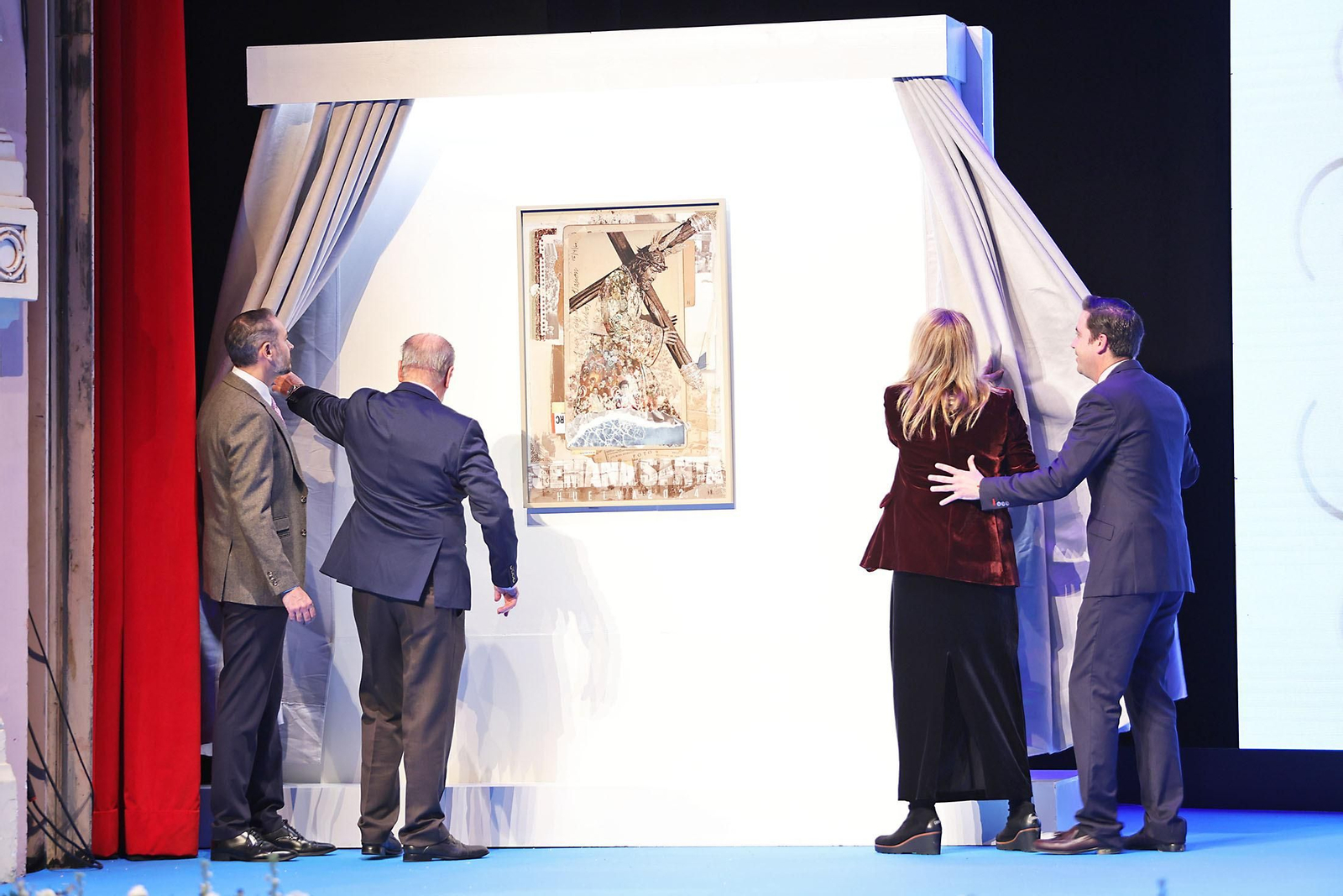 Imágenes de la presentación de la Semana Santa de Huelva 2024