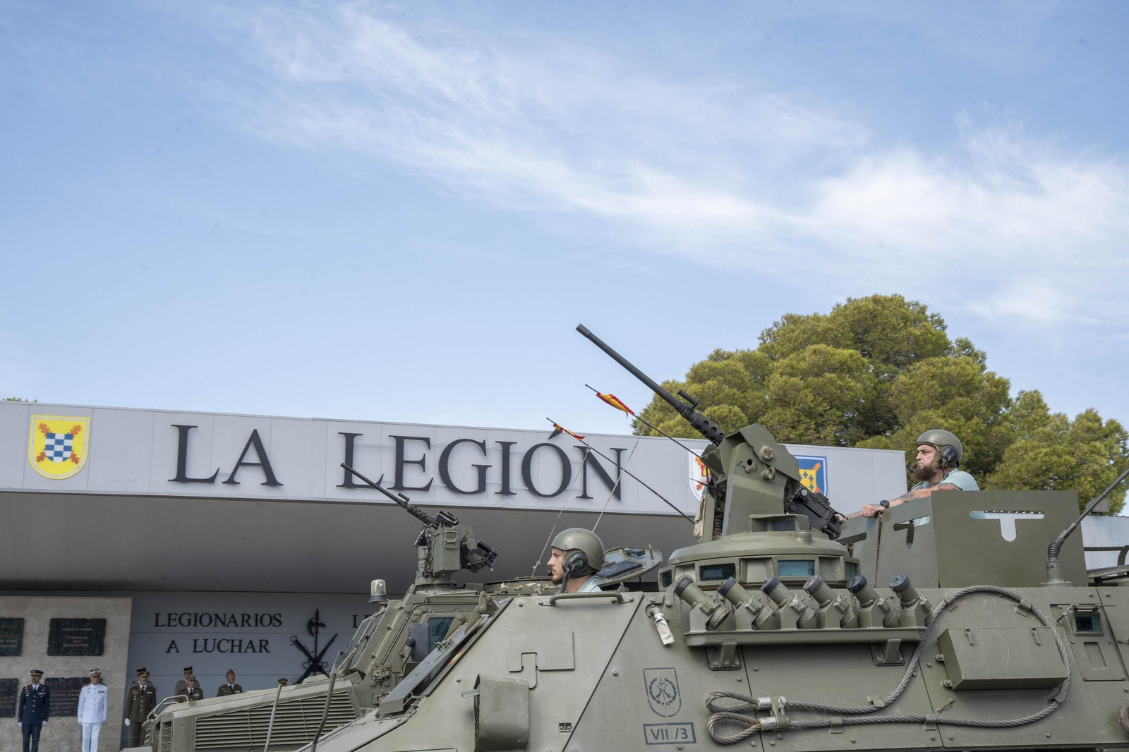 El CV (105) aniversario fundacional de la Legión