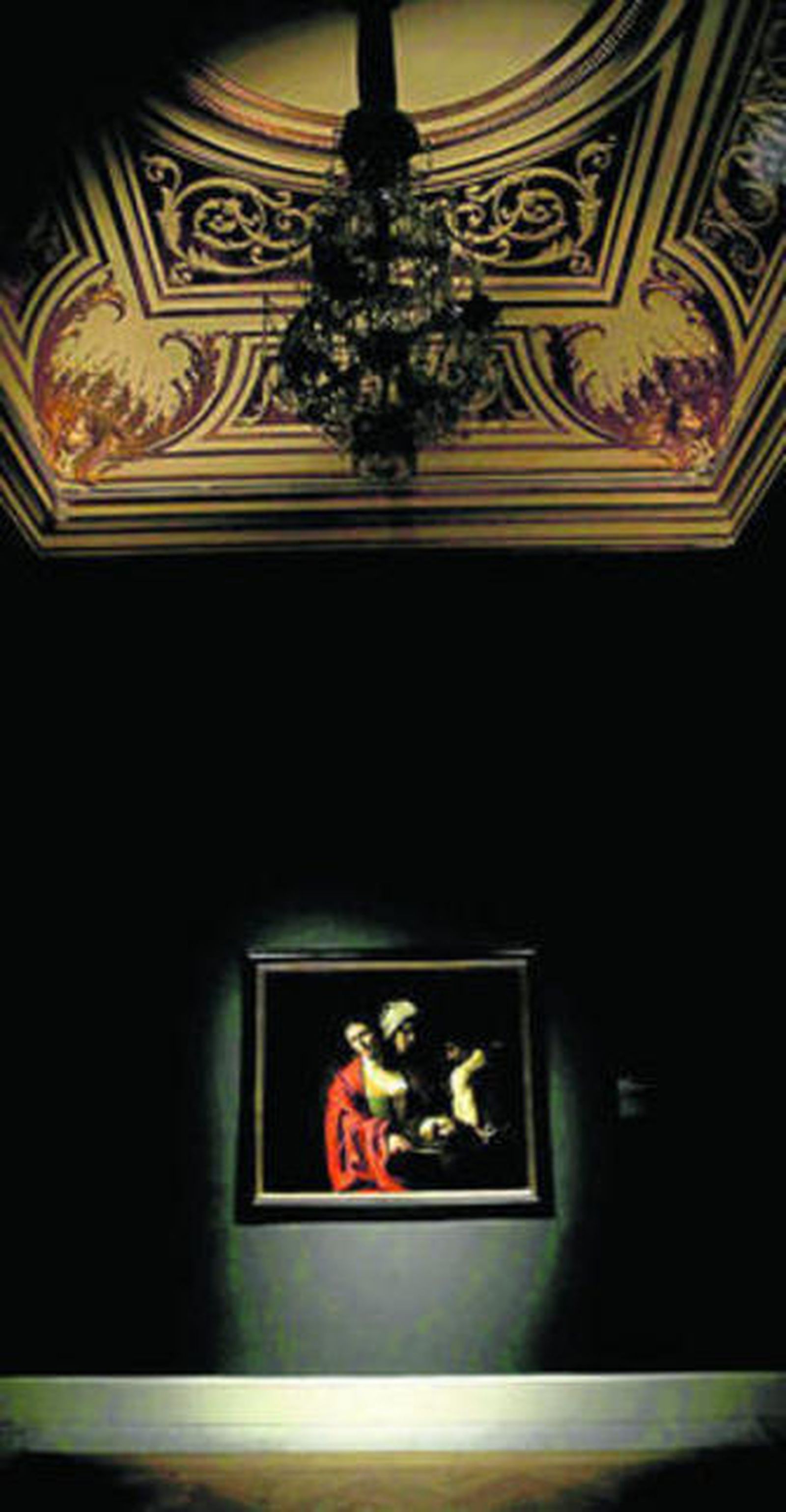 'Salomé con la cabeza cortada del Bautista', de Caravaggio.