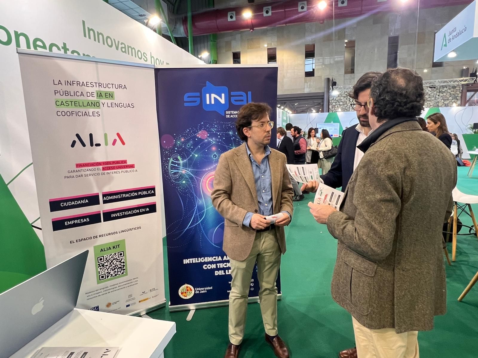 El grupo de investigación SINAI, en el Foro Transfiere.