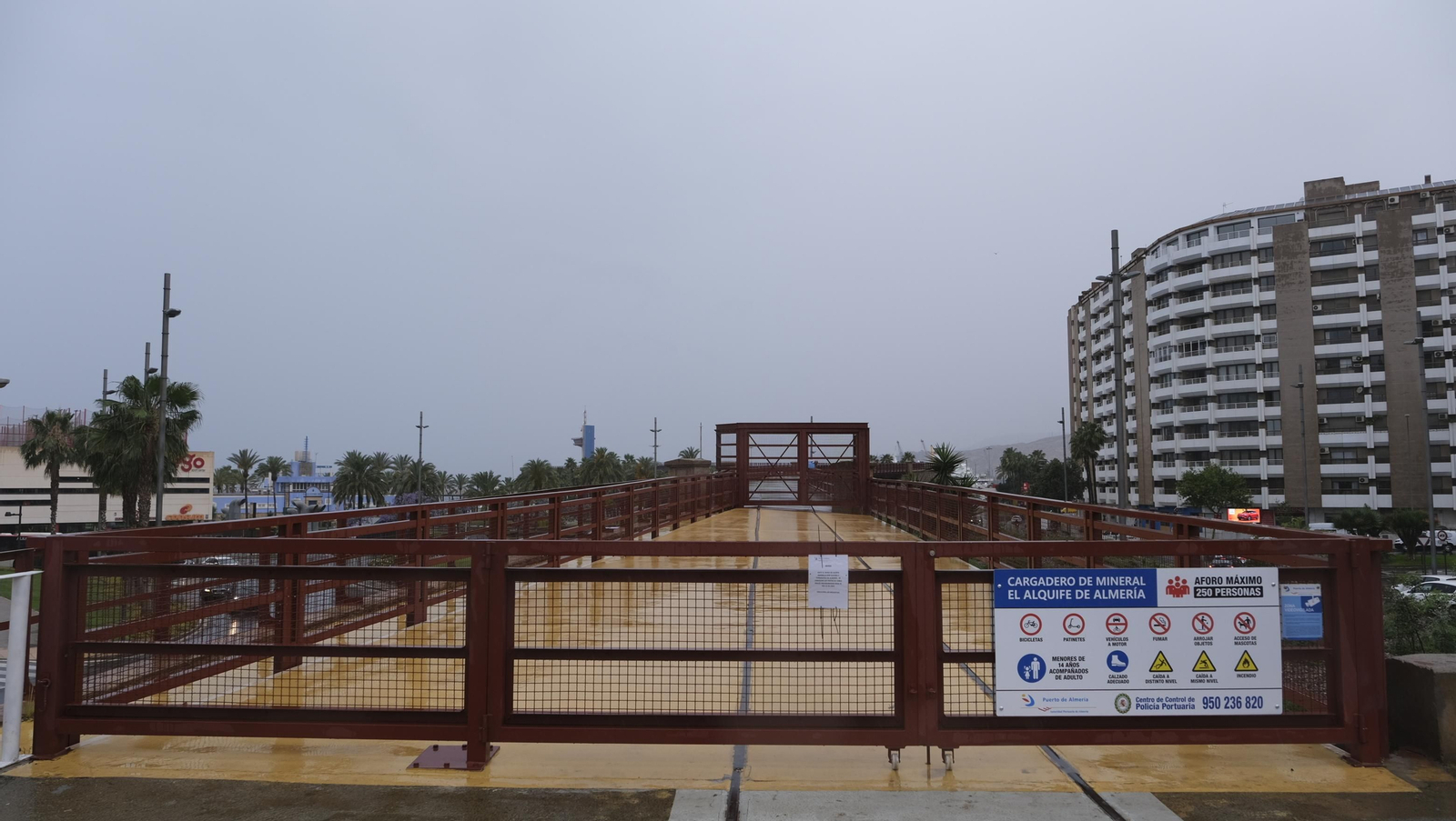 Los almerienses expresan su alegría por la lluvia