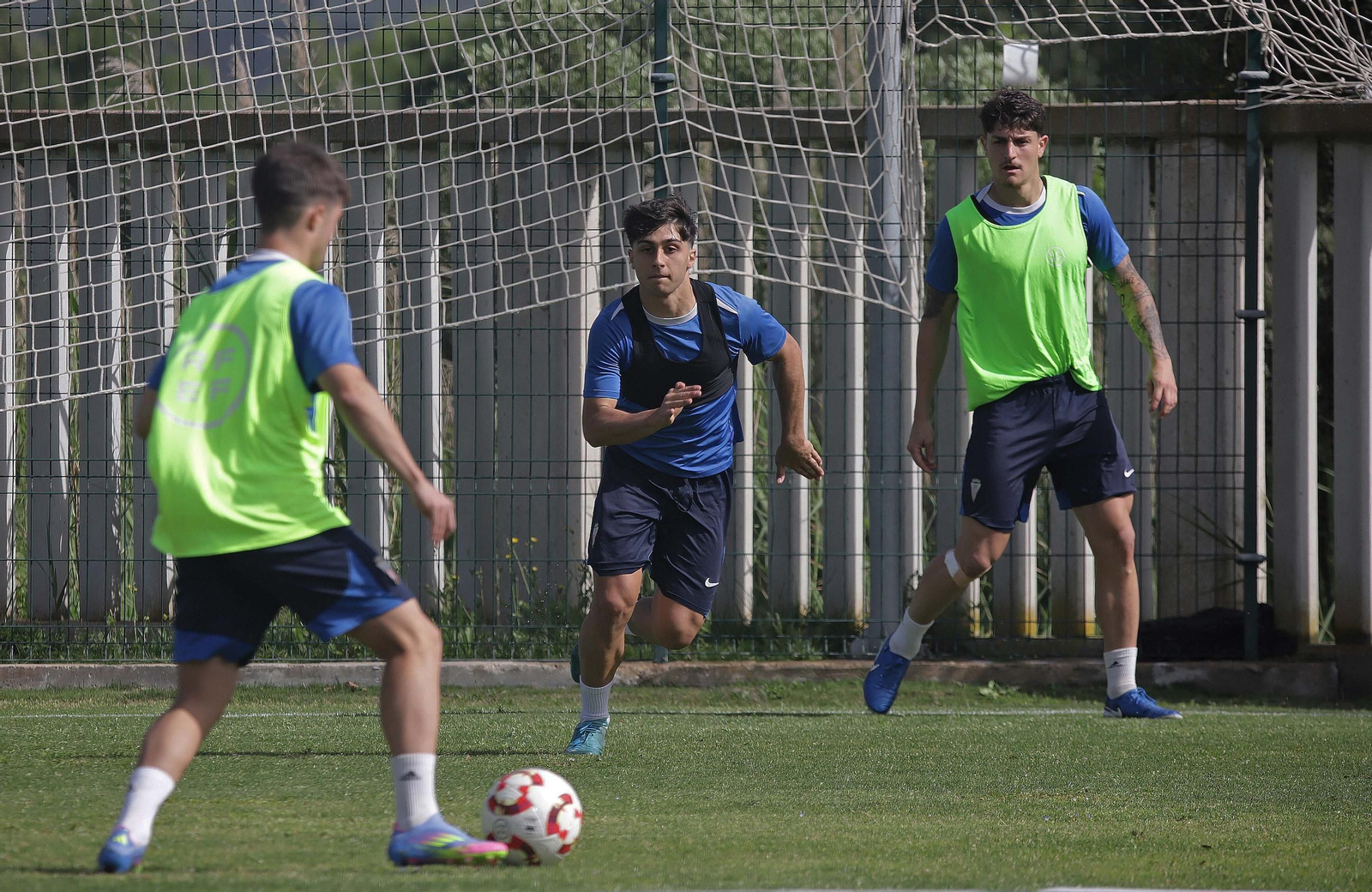 Las fotos del primer entrenamiento del Algeciras para el partido contra el Alcorcón