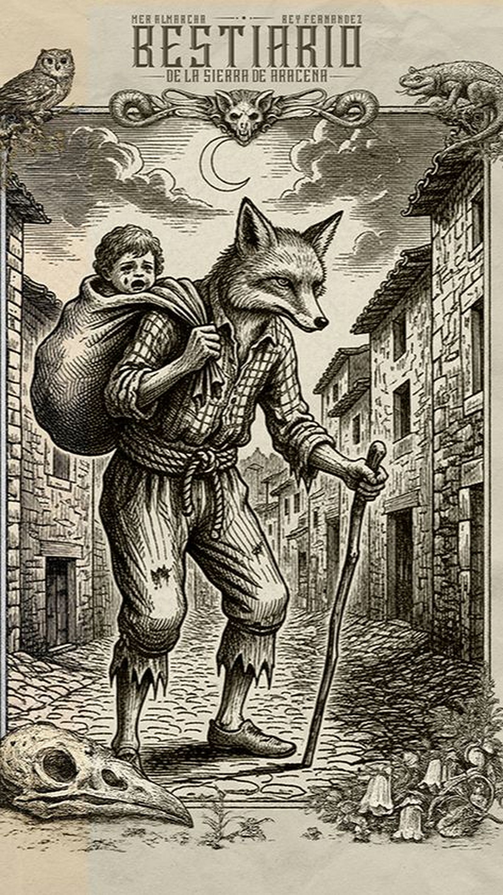 Ilustración de leyendas serranas.