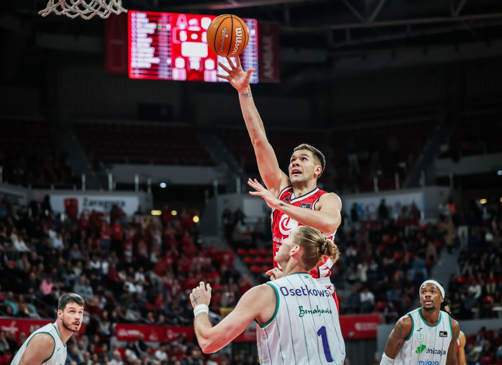 El Casademont Zaragoza-Unicaja, en fotos