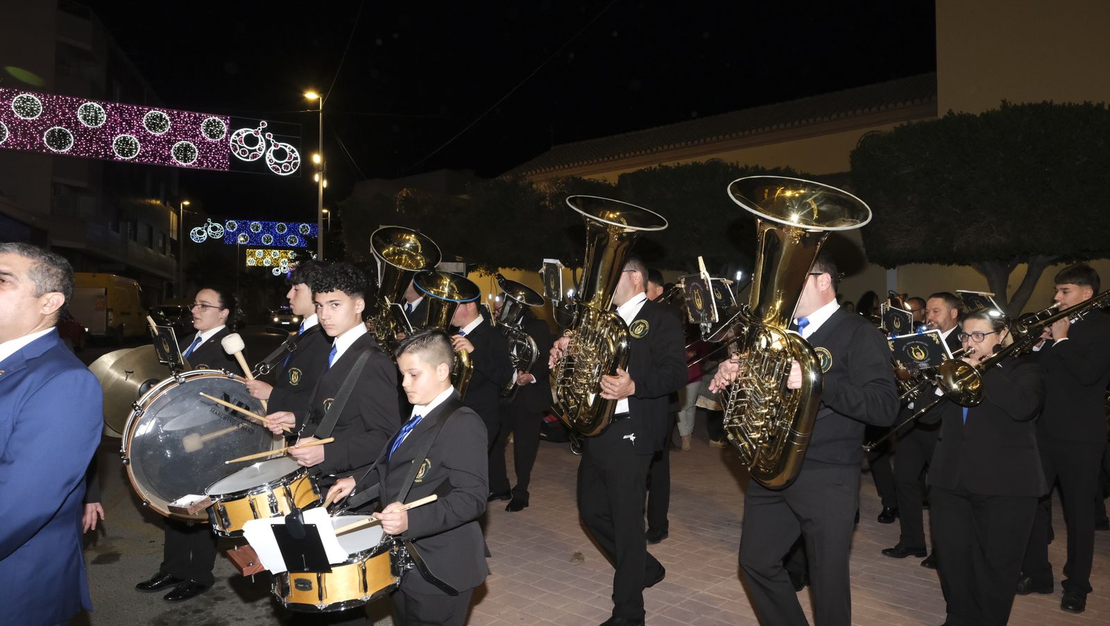 Imágenes de la Procesión de San José Obrero en las Fiestas de Benahadux