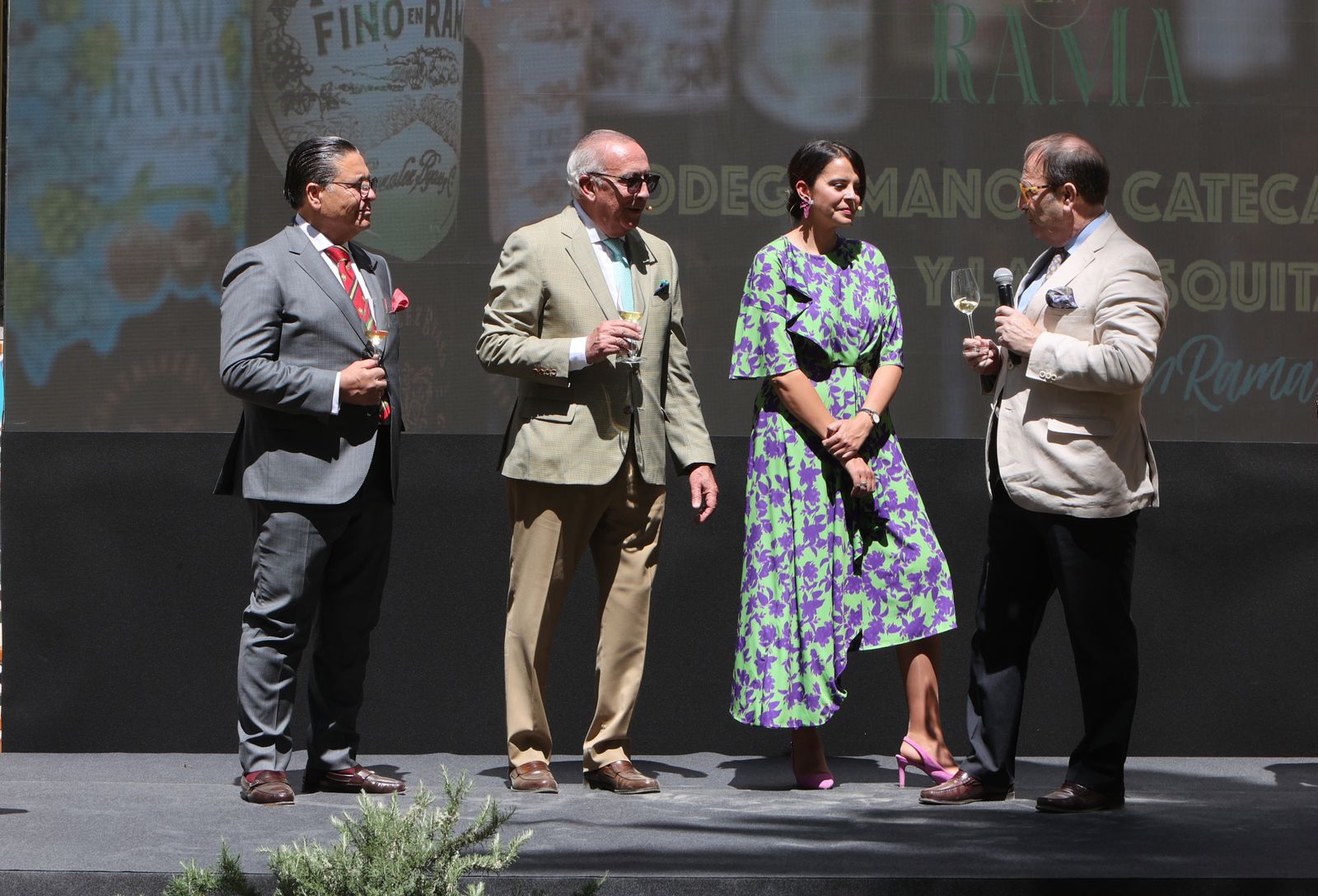 Presentación de la saca de Tío Pepe en Rama