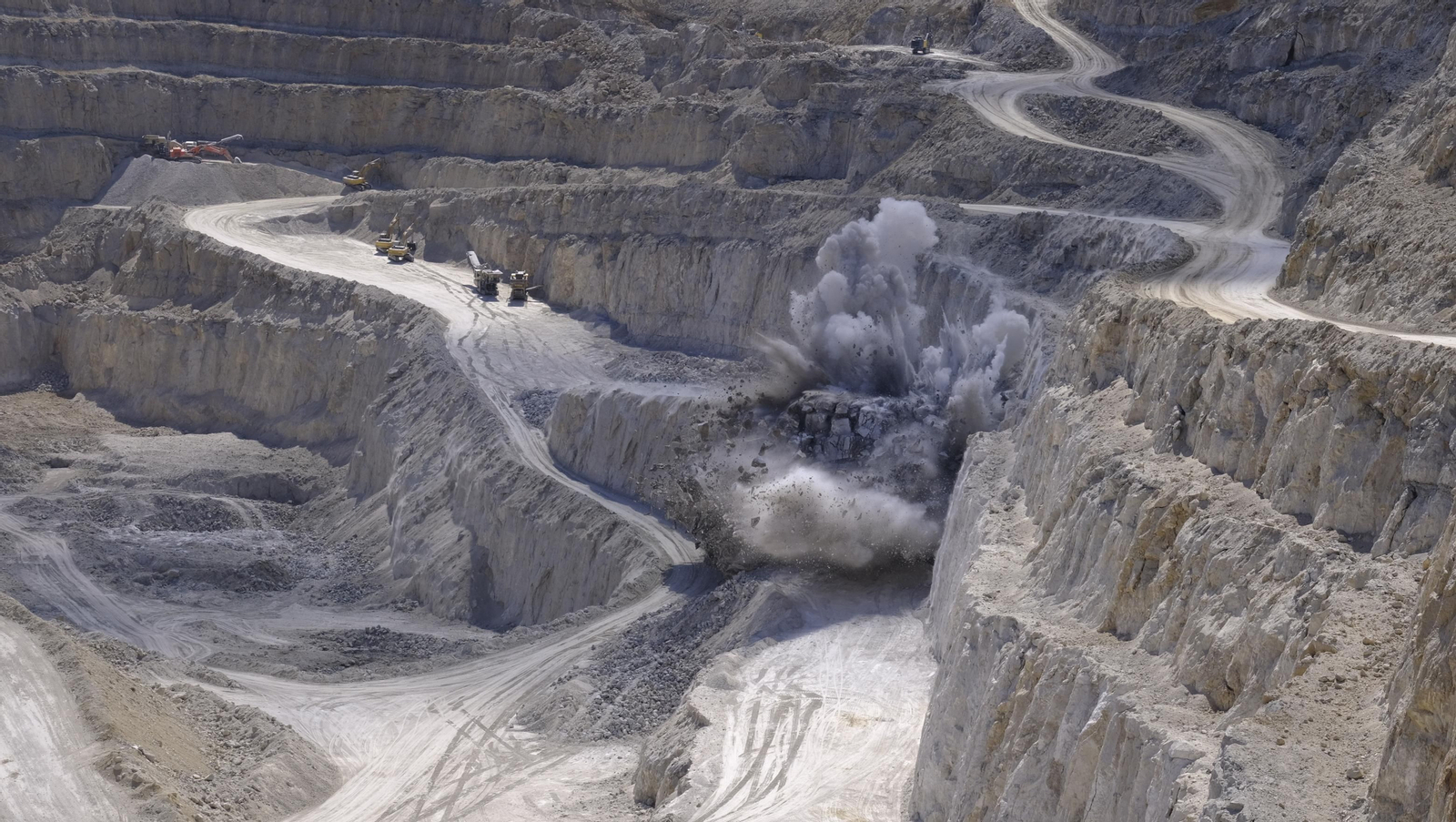 Visita a las canteras de yeso en Sorbas