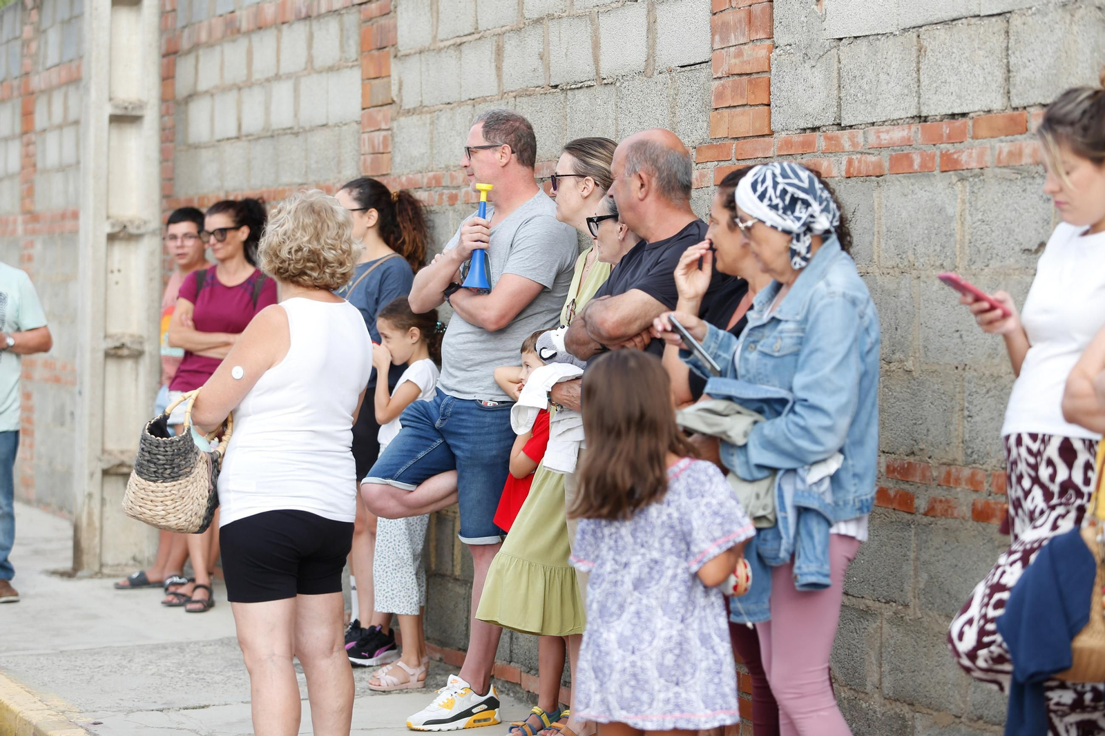 Manifestación de los alumnos y las familias del CEIP Aljibe de Jimena, en imágenes
