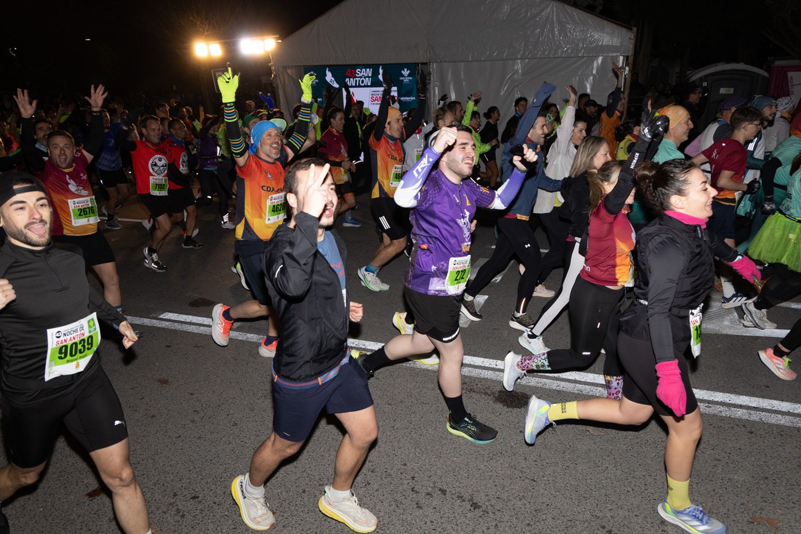 Encuéntrate en la salida de la Carrera de San Antón 2026 (1), en imágenes