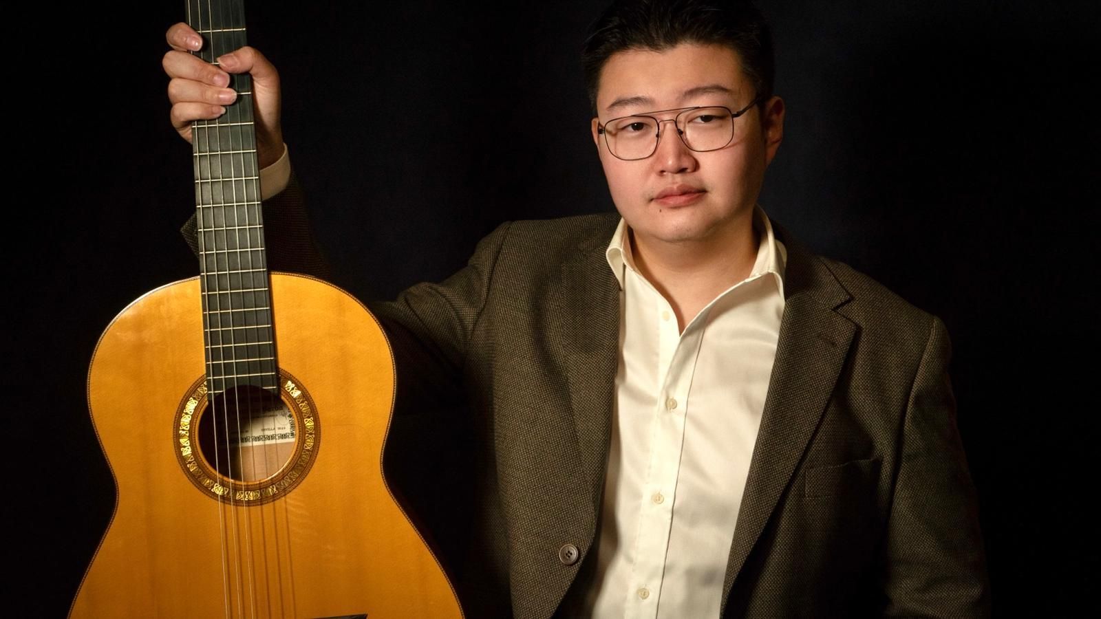 El guitarrista flamenco de China, Can Wang