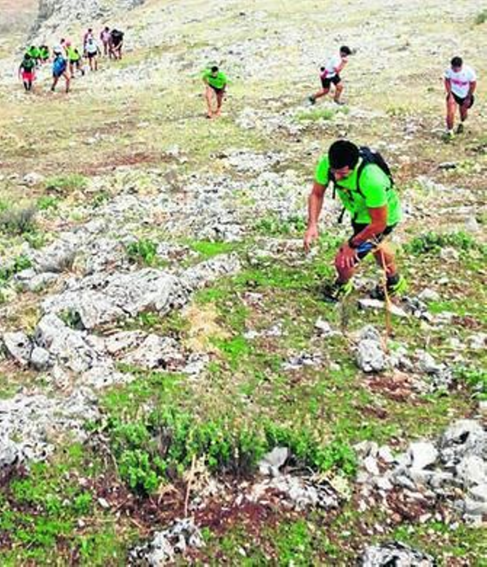 Los participantes tendrá que afrontar la subida a la sierra de Loja.