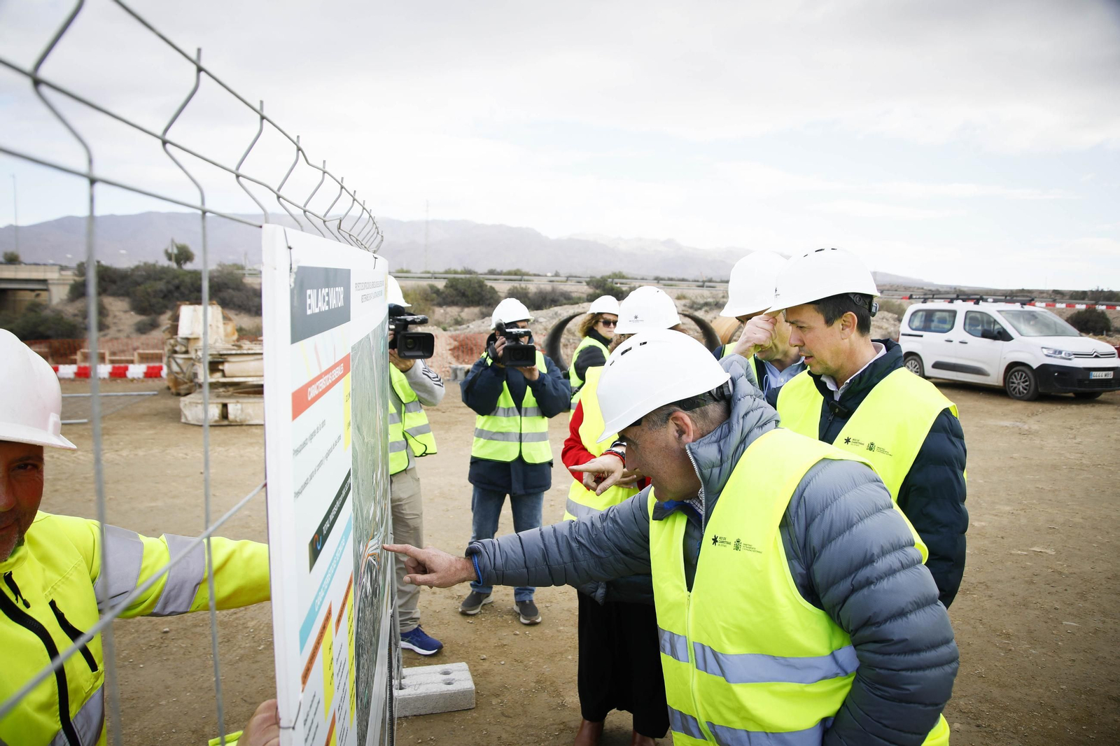 Remodelación del enlace de las autovías A-7 y A-92, en imágenes