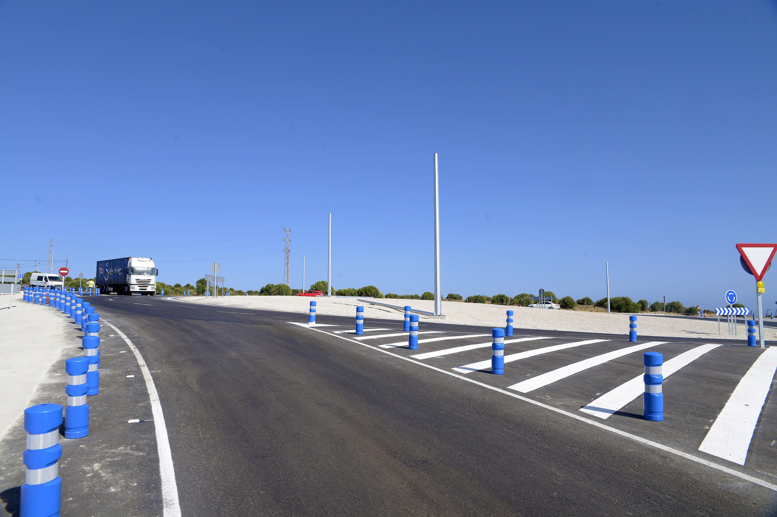 Fotos del recién inagurado nuevo acceso a Tarifa