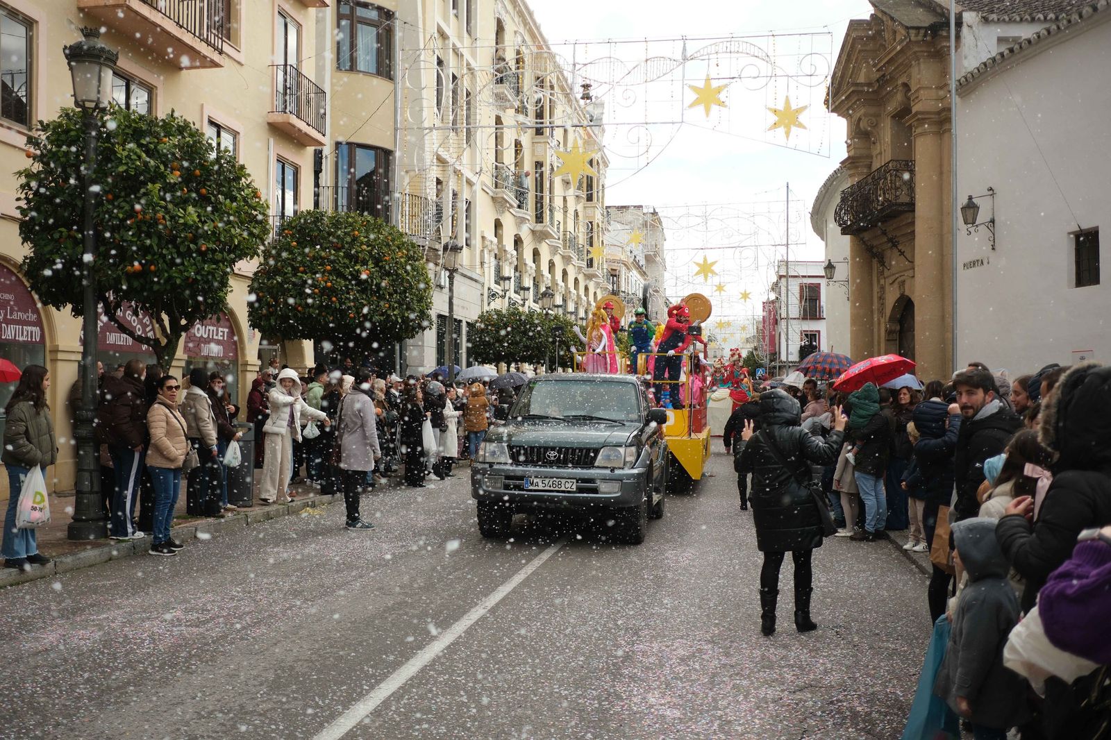 La Cabalgata de Reyes Magos de Ronda, en imágenes