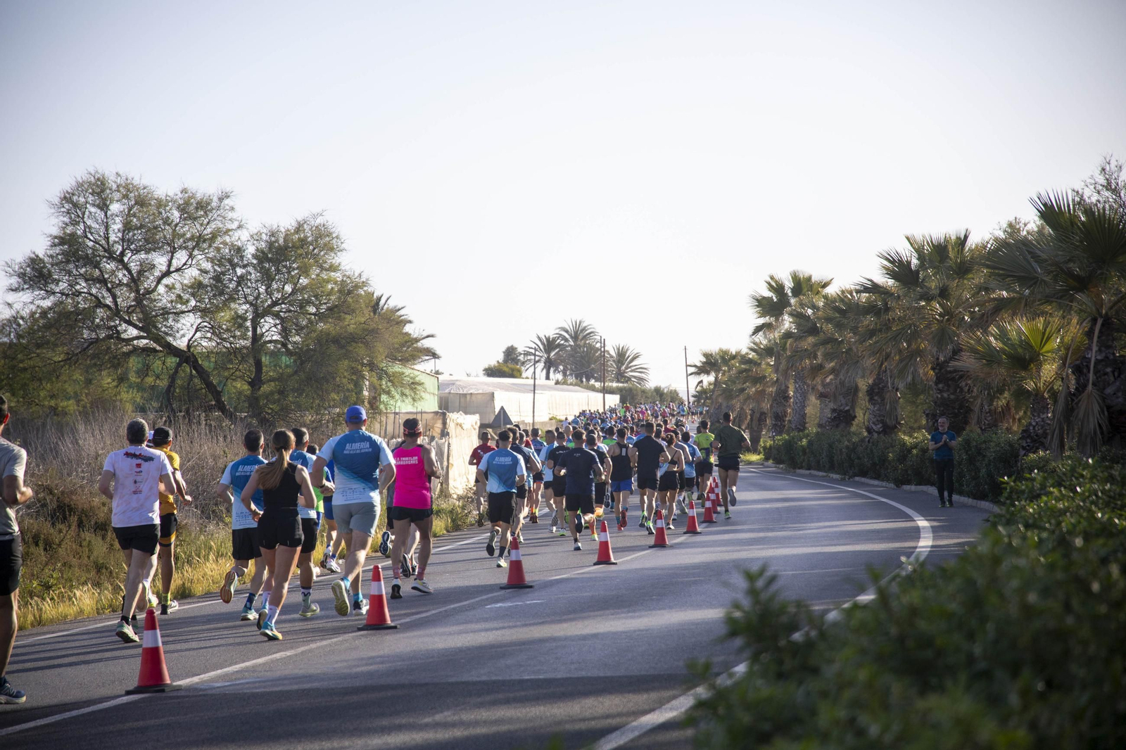 El Medio Maratón de Almería 2025, en imágenes