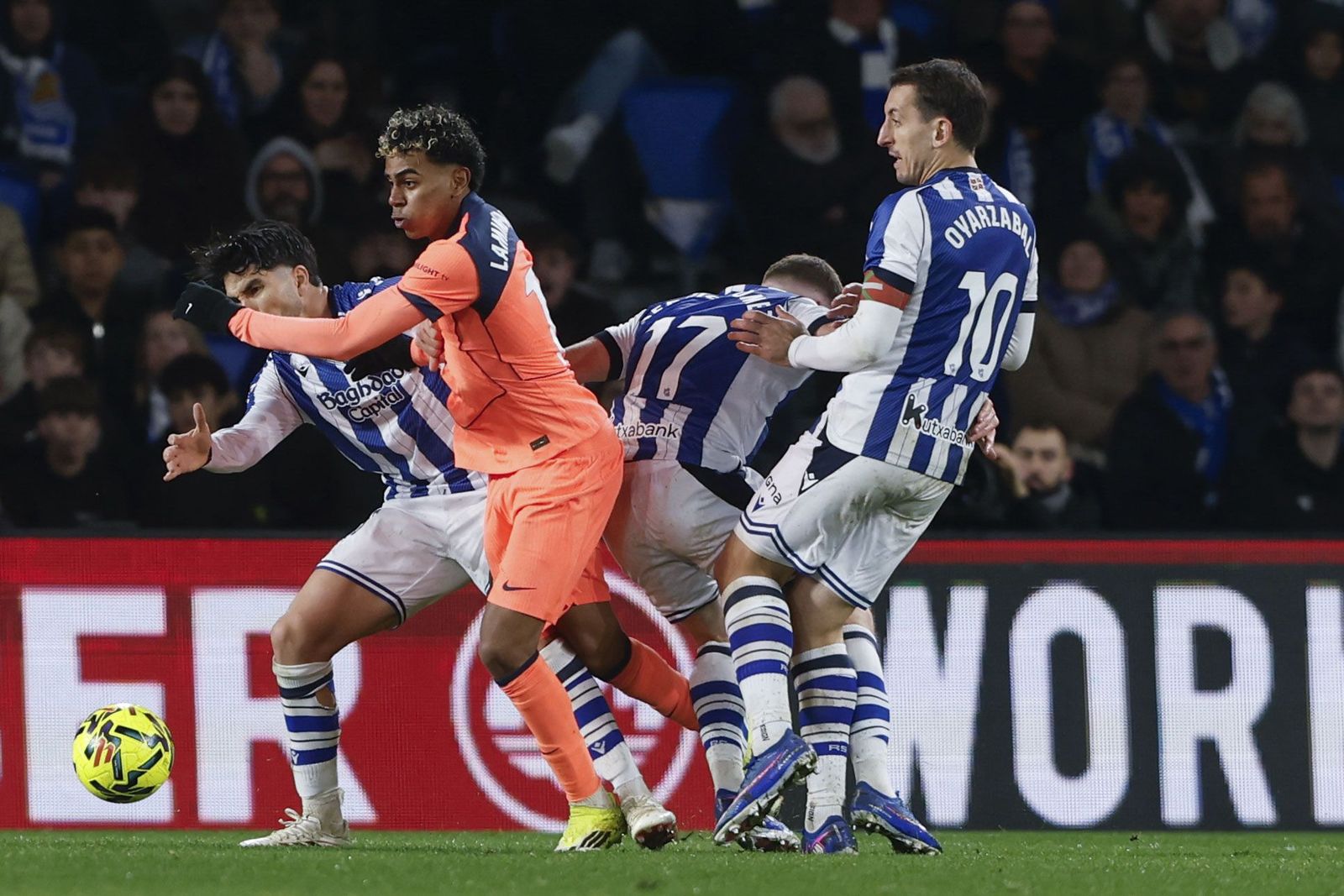 Las fotos de la derrota del Barcelona contra la Real Sociedad