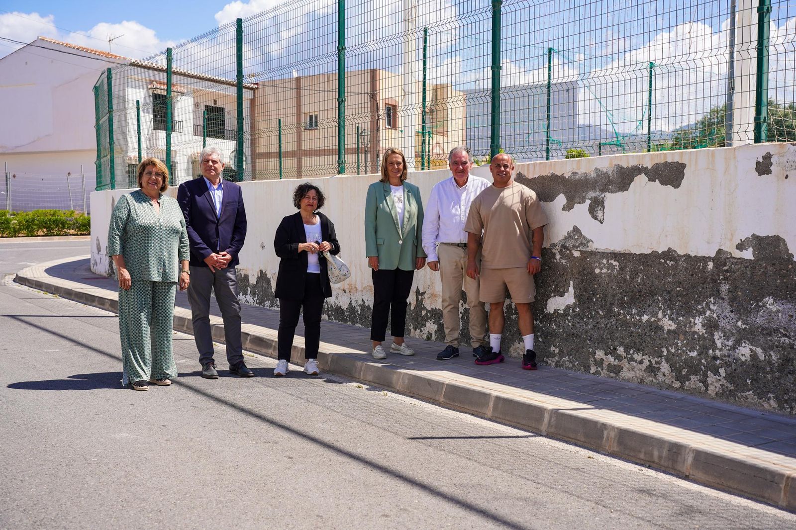 Visita a las obras que llevarán a cabo en Puntalón