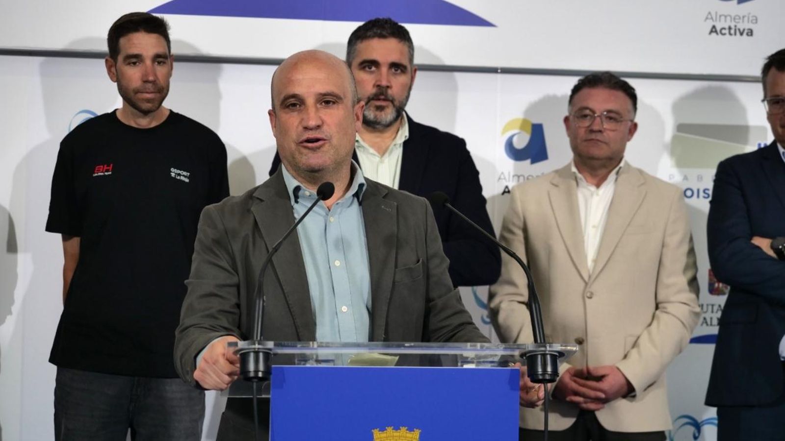 El diputado de Deporte y vicepresidente, José Antonio García.