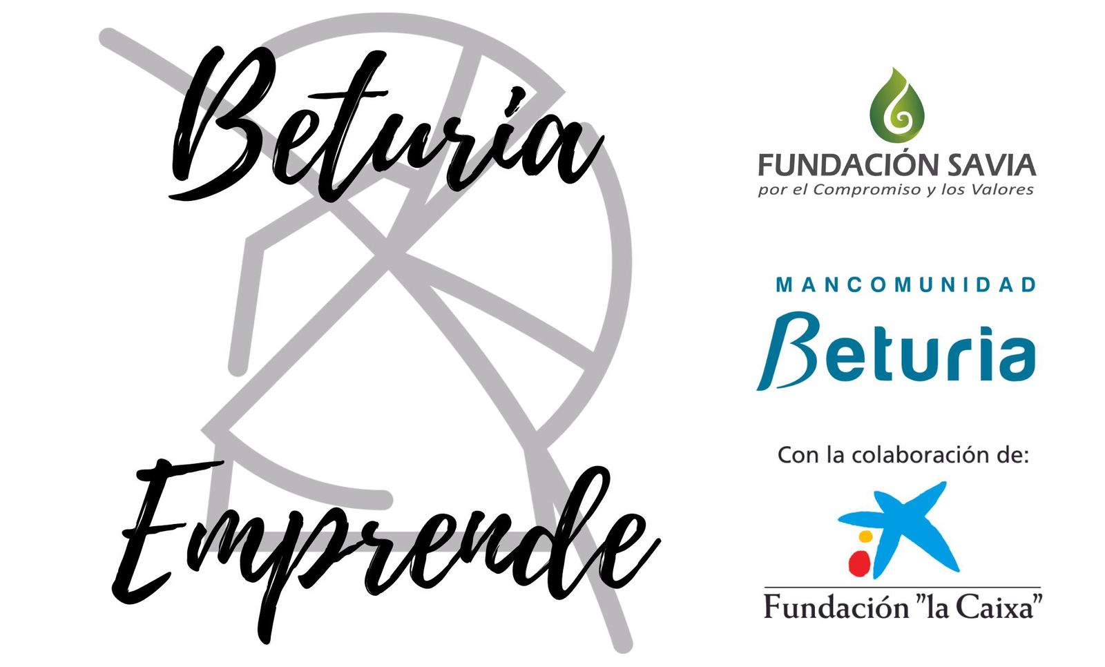 Cartel de la campaña Beturia Emprende.
