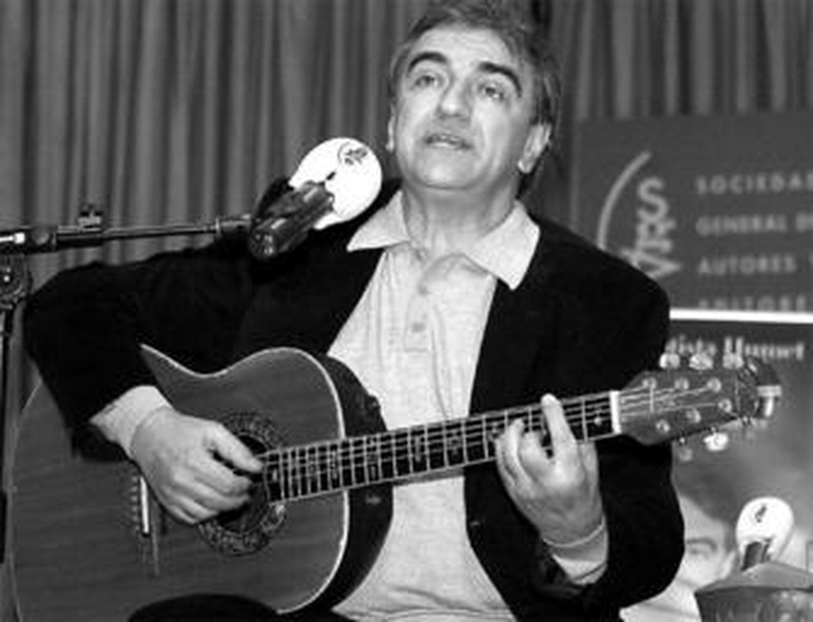 Joan Baptista Humet, en una de sus últimas actuaciones.