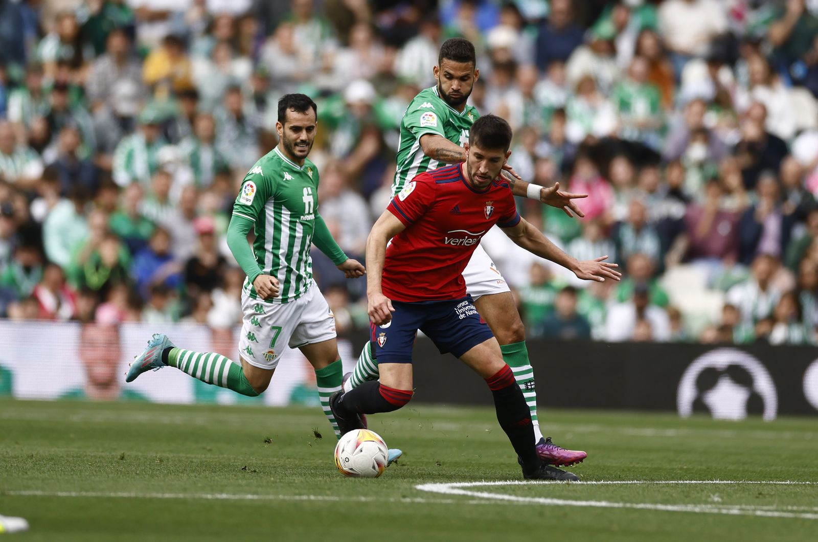 Las imágenes del Betis-Osasuna