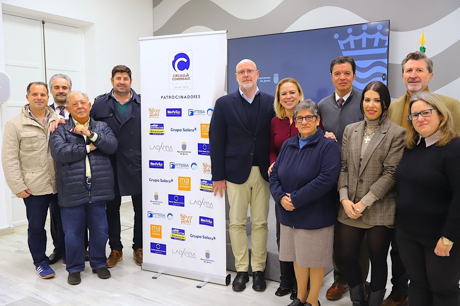 Presentación de la Gran Comida Solidaria del Círculo de Comensales a beneficio del comedor de El Salvador.