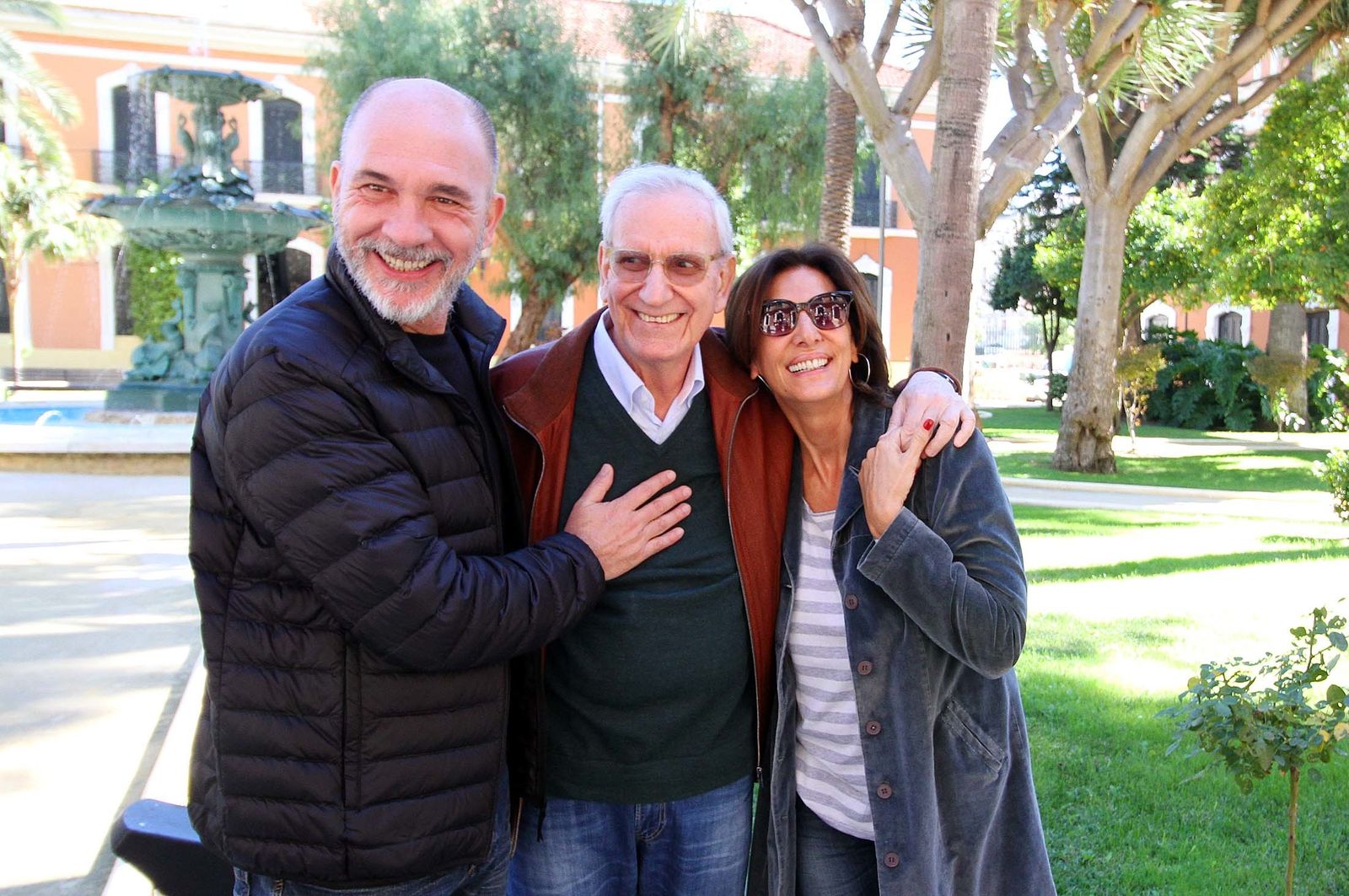 Imágenes de la entrega del premio Ciudad de Huelva a Darío Grandinetti.