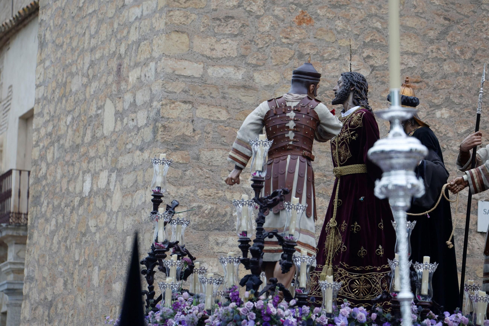 Las imágenes de la hermandad del Perdón  el Miércoles Santo en Córdoba