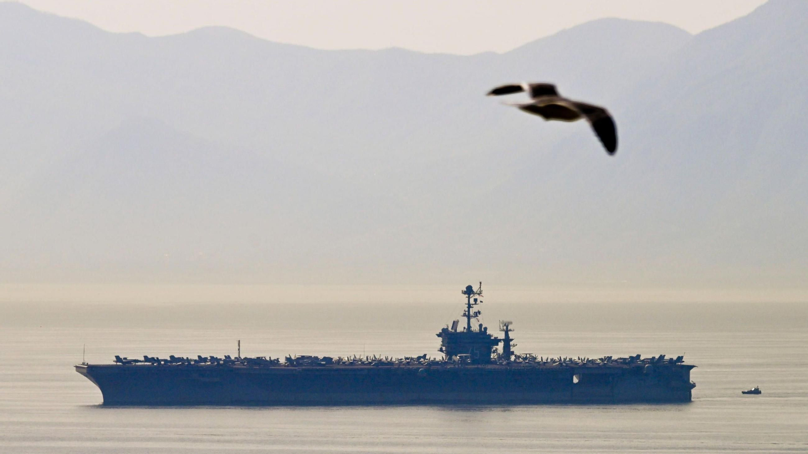El portaaviones estadounidense 'USS Harry Truman'.