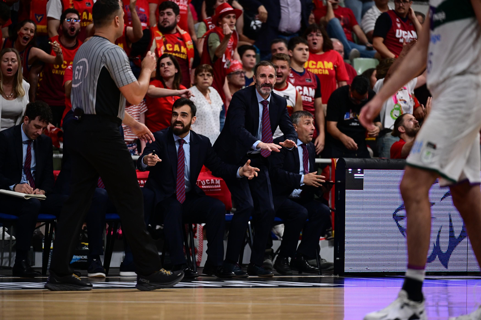 Las fotos del UCAM Murcia - Unicaja, 4º partido de las semifinales de ACB