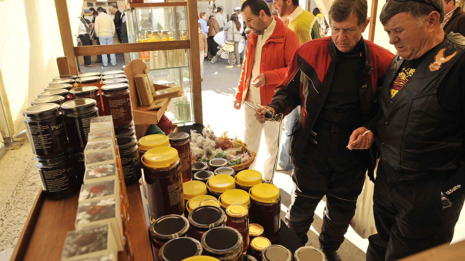 Feria de la Apicultura en una foto de archivo.