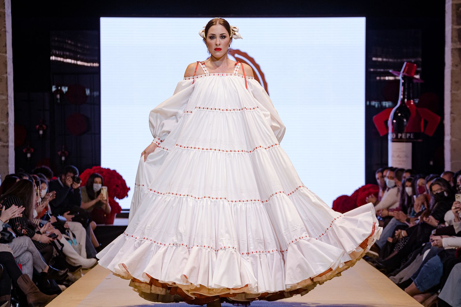 El desfile de Alejandro Andana en la Pasarela Flamenca Tío Pepe Jerez, todas las fotos