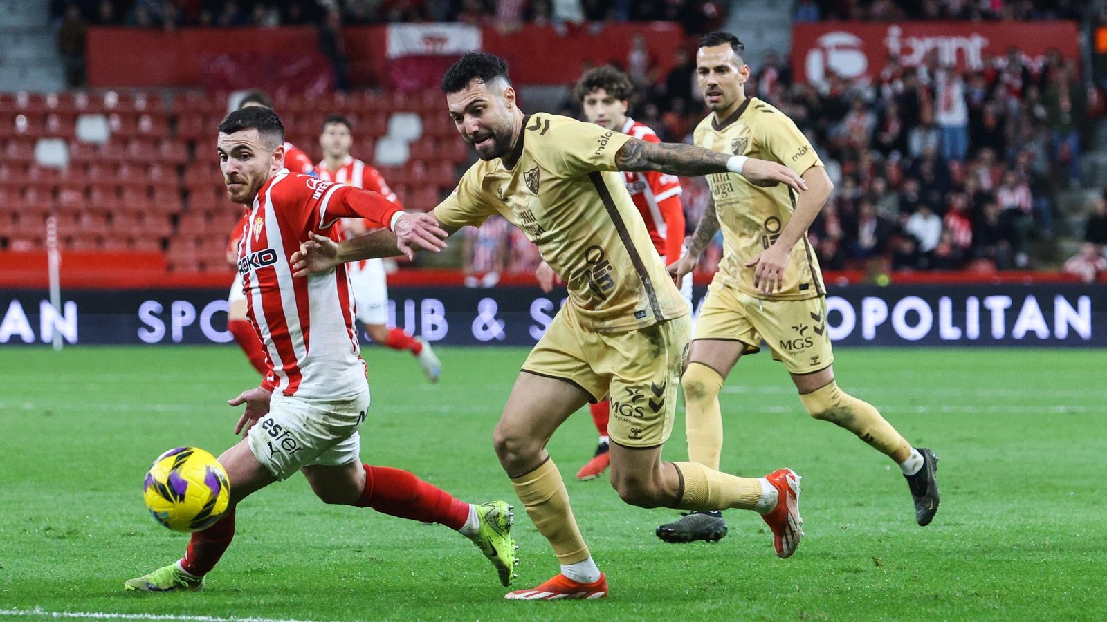 Las fotos del Sporting de Gijón - Málaga CF
