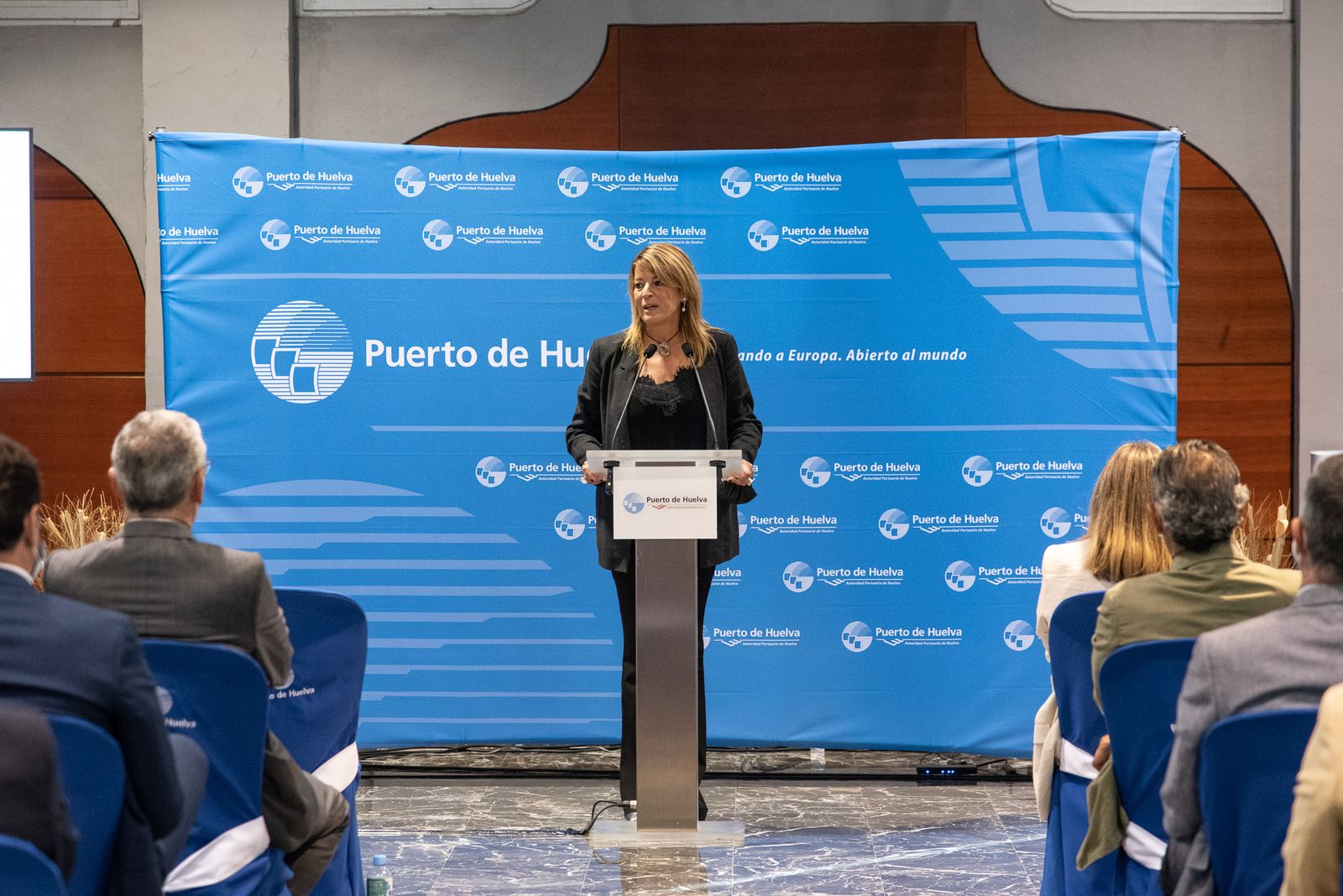 Imágenes de la presentación de la marina del Odiel del Puerto de Huelva