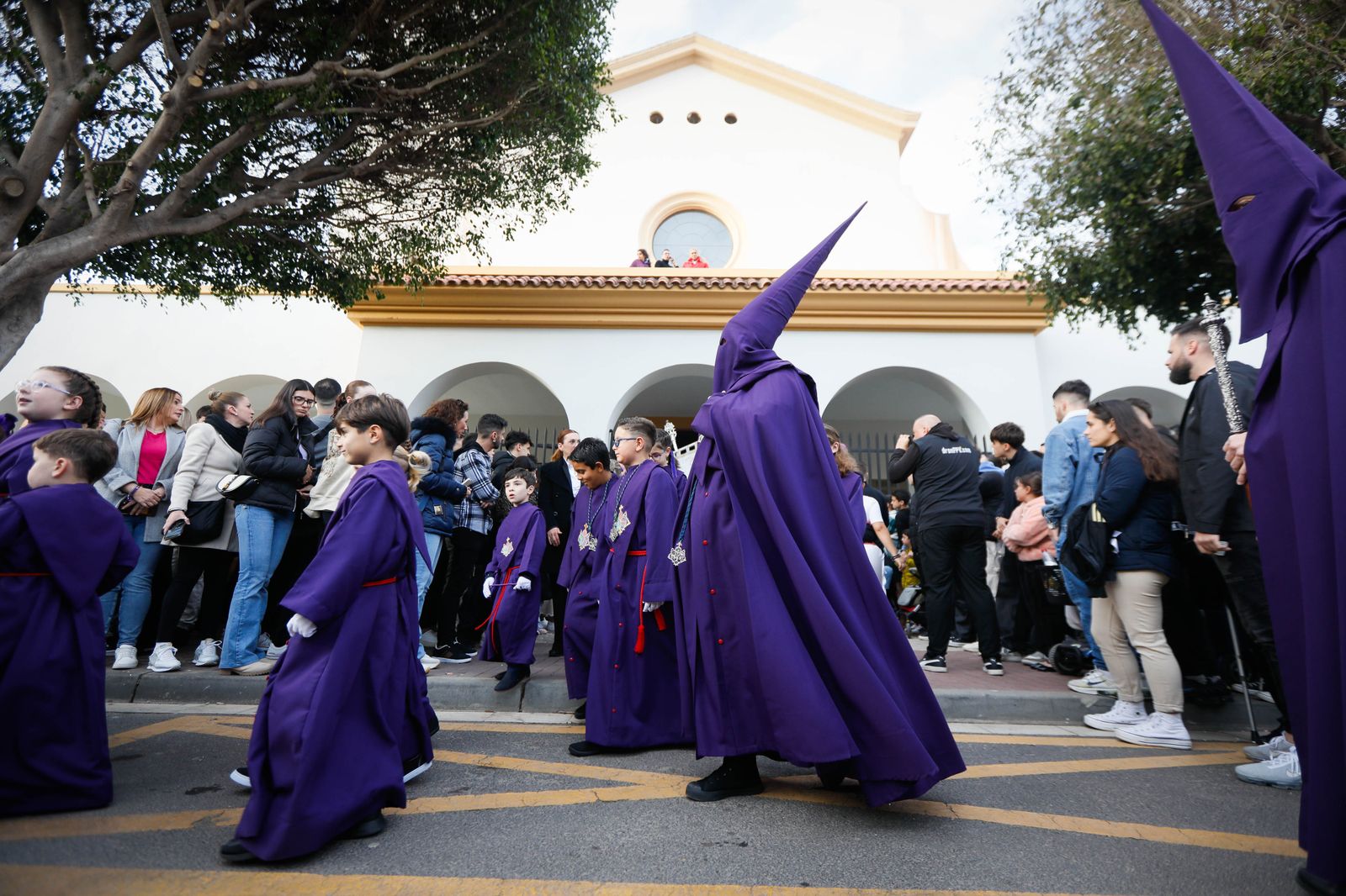La procesión del Encuentro, en imágenes