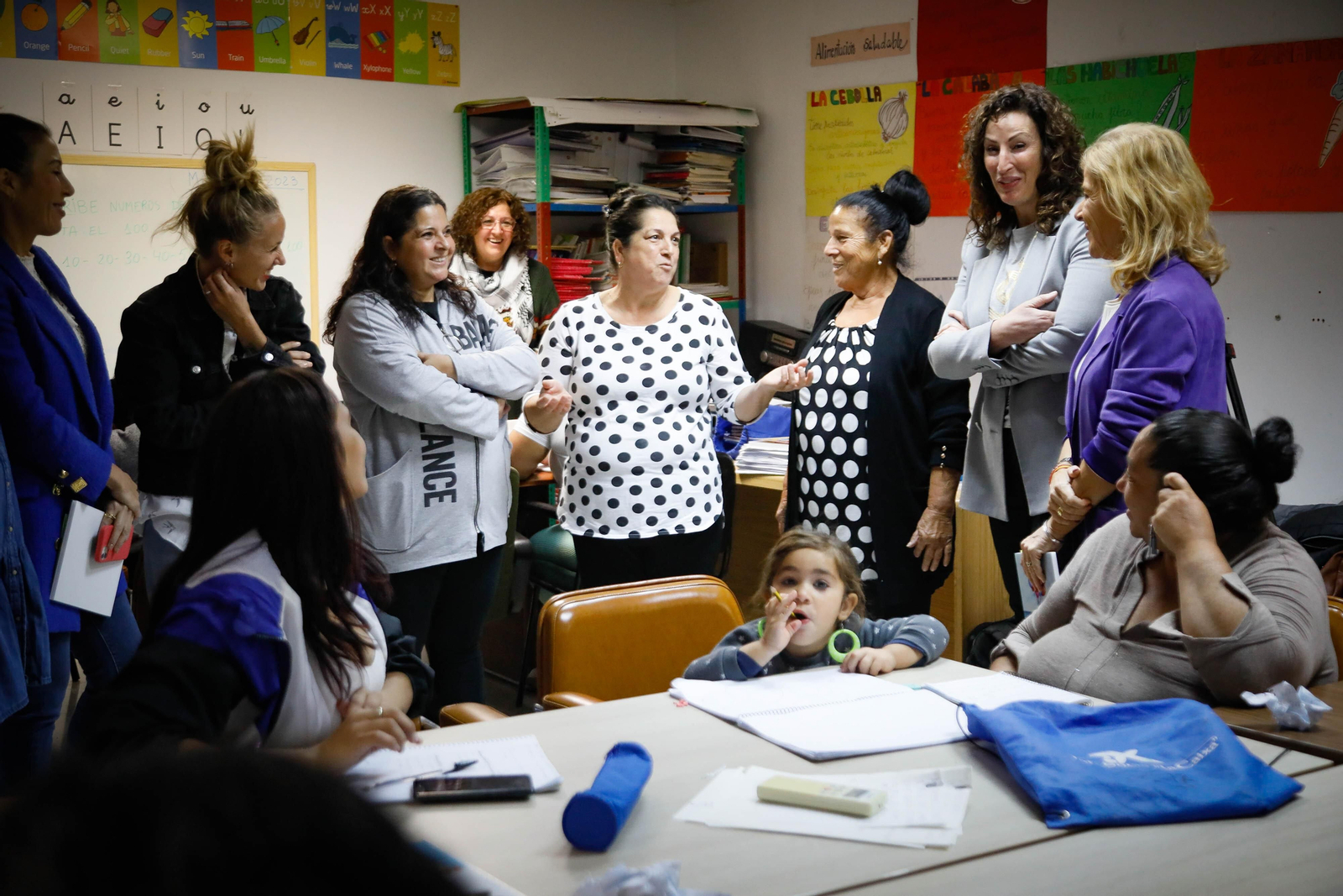 Imágenes del inicio de curso en la Escuela de Madres de Los Almendros
