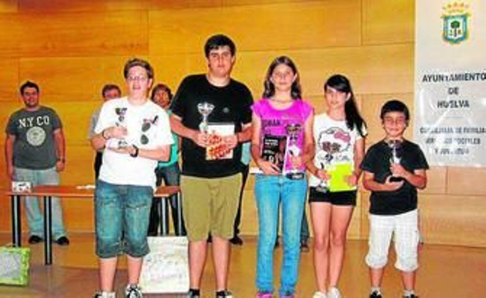 Entrega de premios del torneo celebrado en la Gota de Leche.
