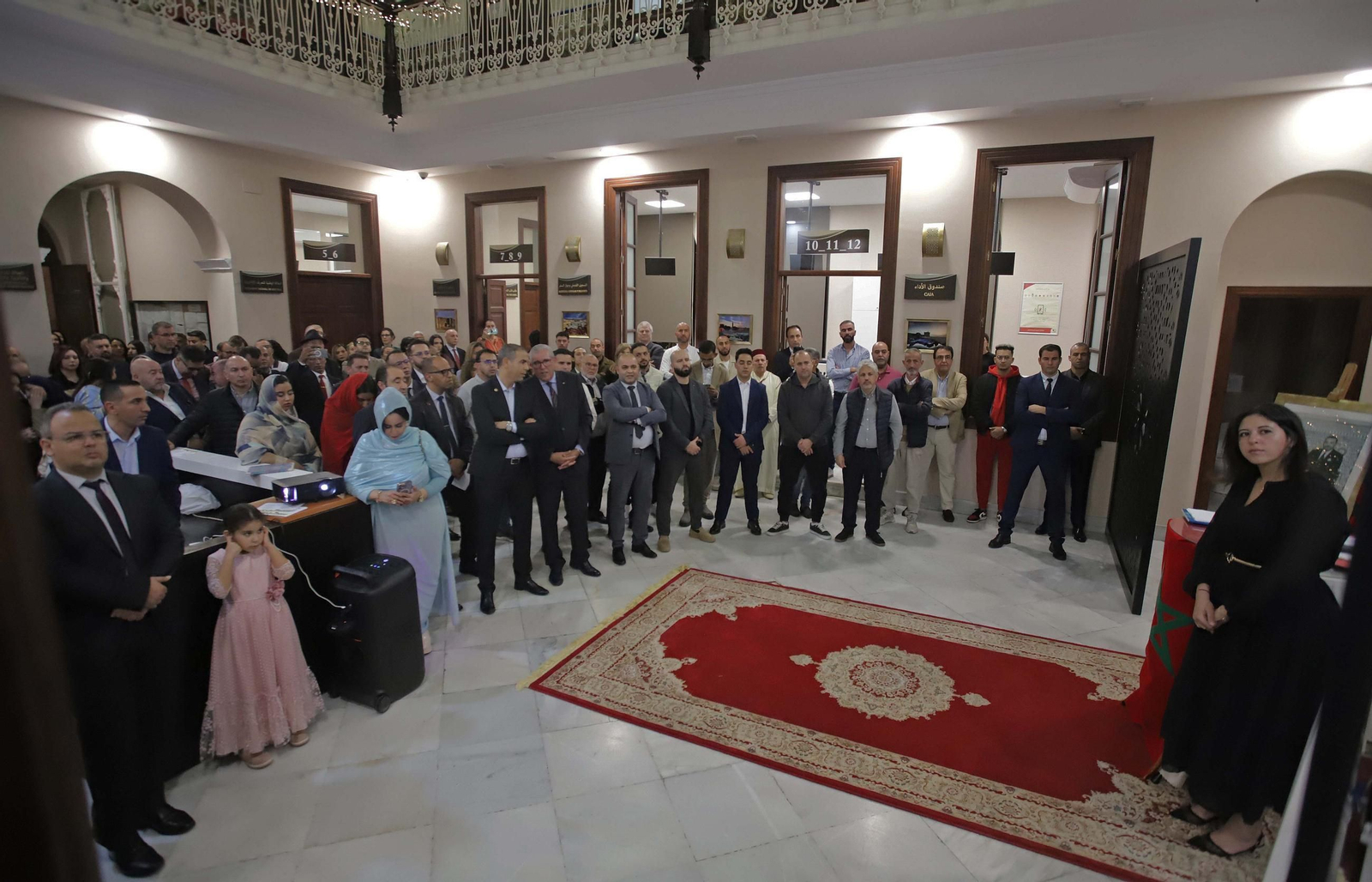 Fotos de la celebración del 50º aniversario de la Marcha Verde en el Consulado General del Reino de Marruecos en Algeciras