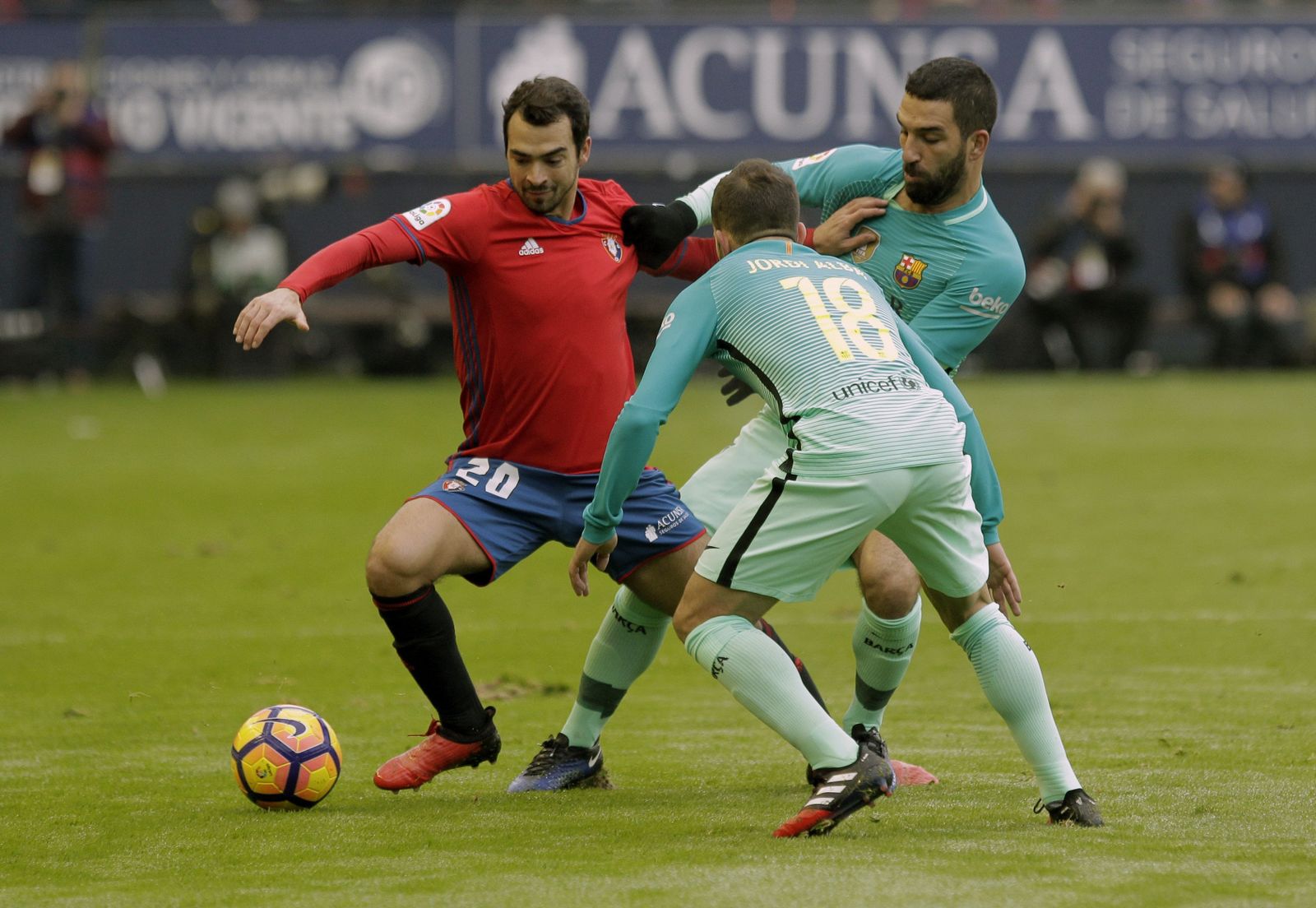 El Osasuna-Barcelona