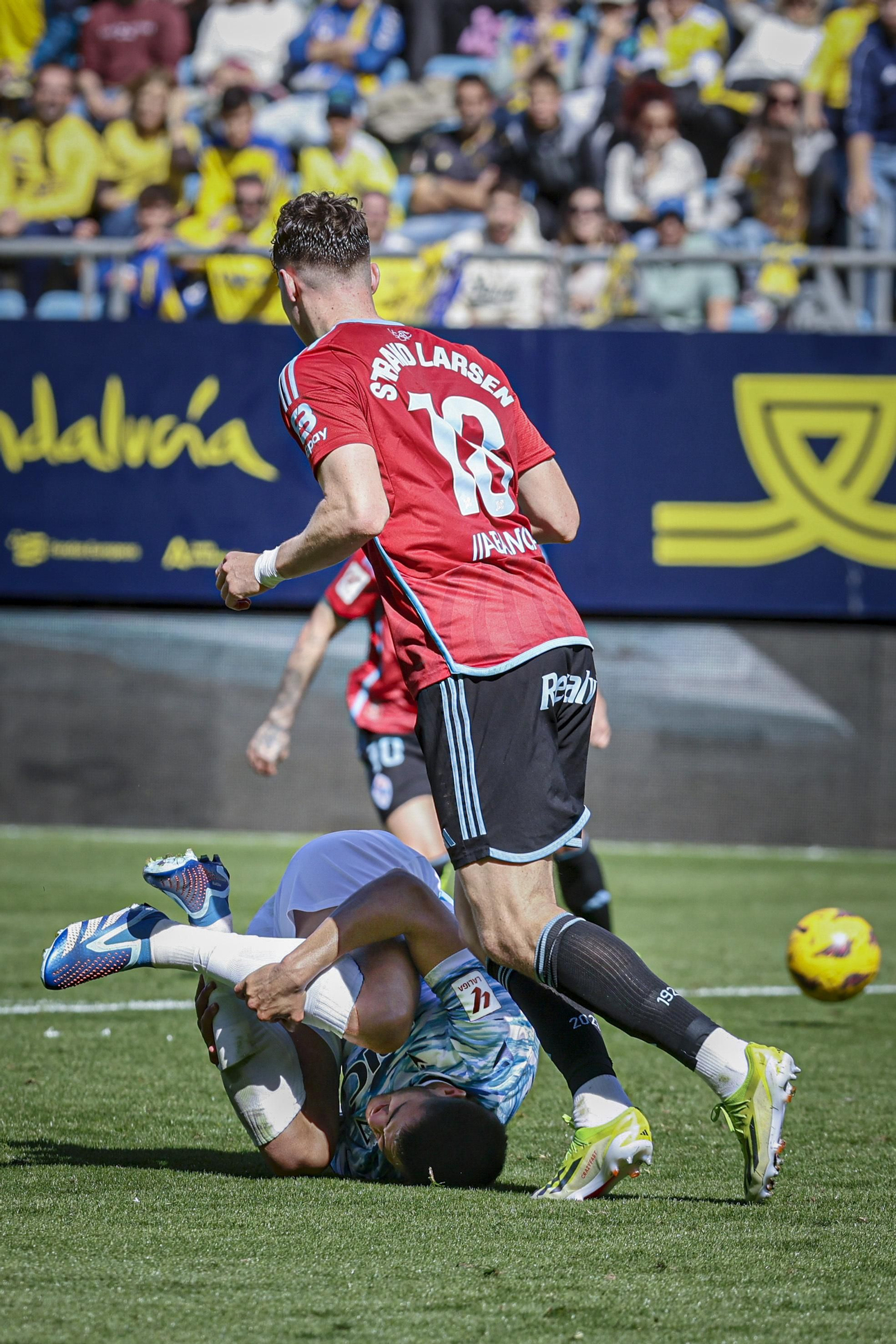 Partido de fútbol Cádiz CF - RC Celta.