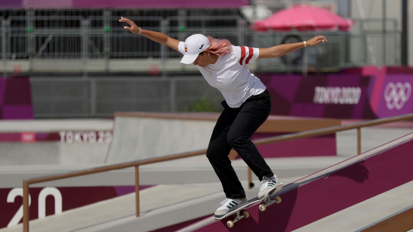 La algecireña Andrea Benítez durante la fase de clasificación