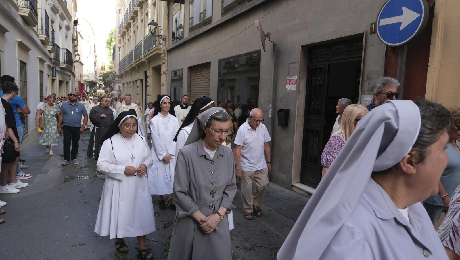 Procesión del Corpus Christi de Almería, en imágenes