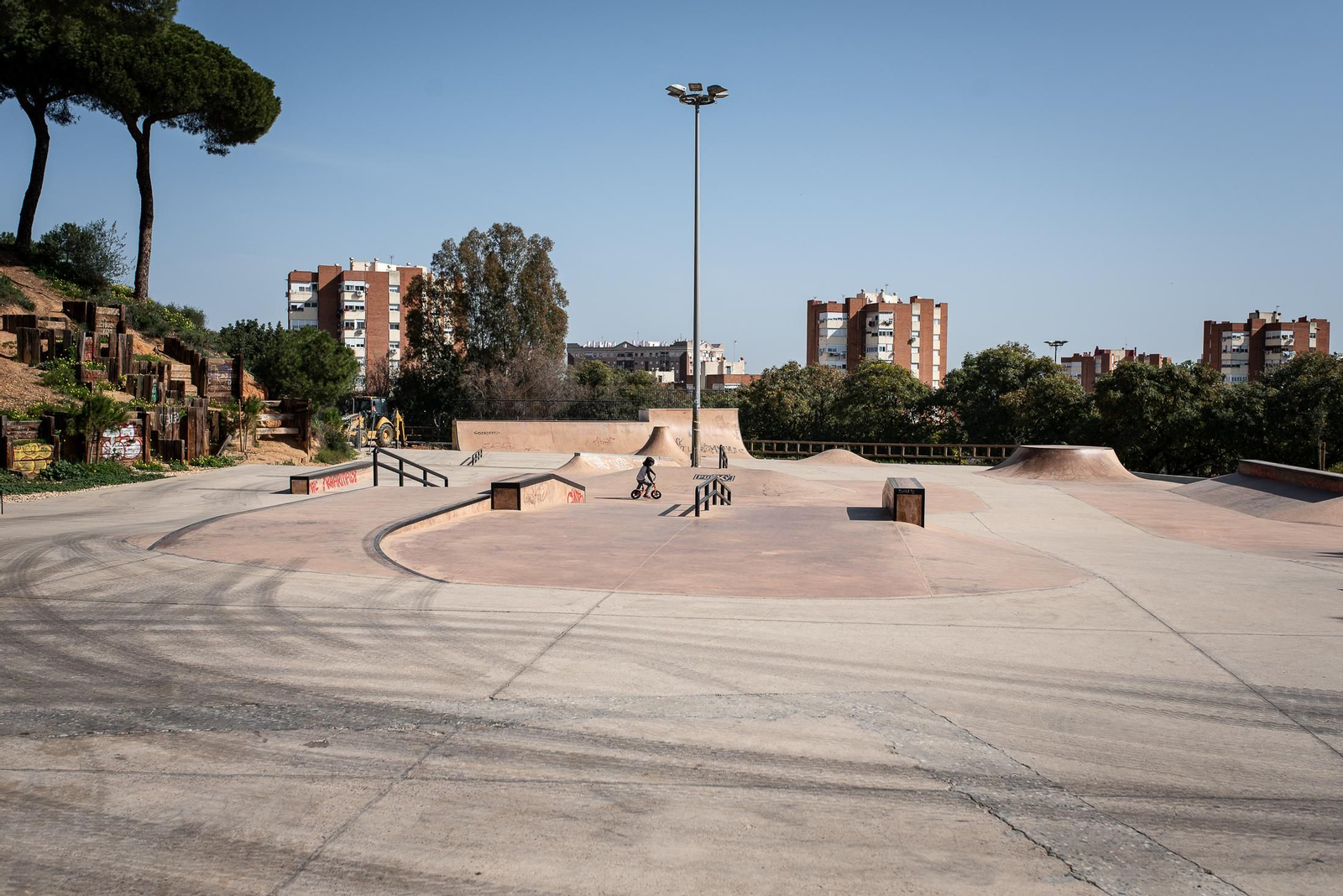 Actuaciones de mejora en el Parque Moret, en imágenes