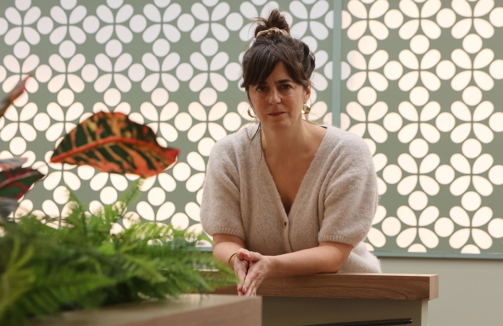 La escritora Eider Rodríguez presenta su libro 'Material de construcción' en Sevilla.