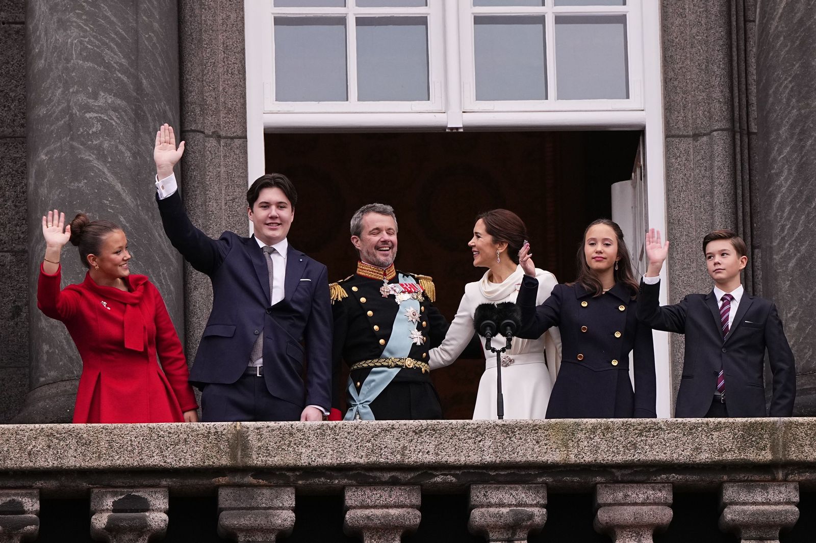Las fotos de la coronación del rey Federico X de Dinamarca