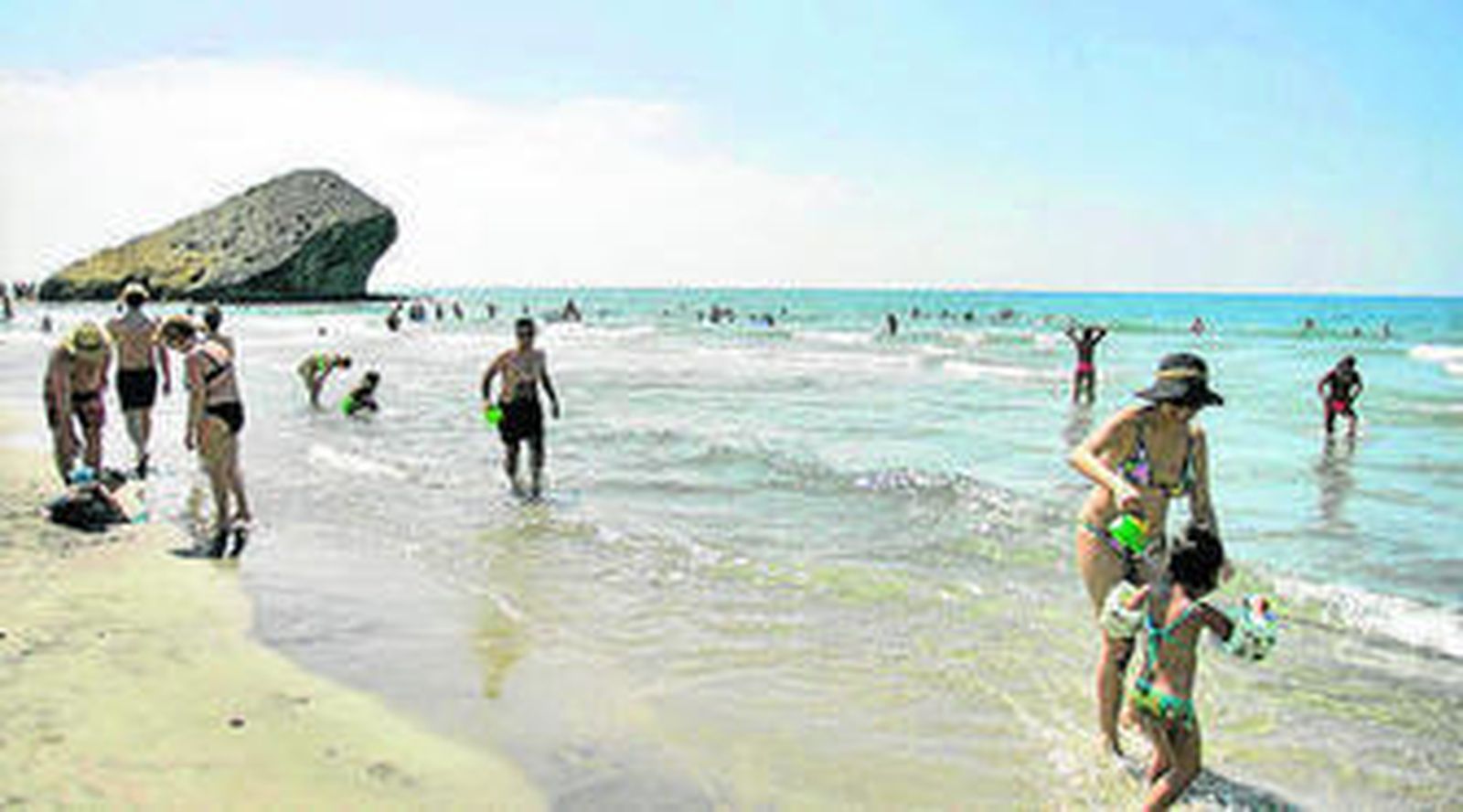Playa de Mónsul.